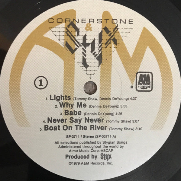 Styx : Cornerstone (LP, Album)