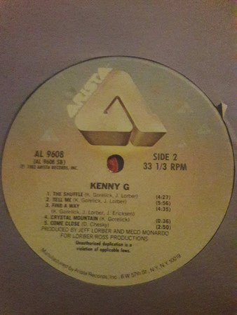 Kenny G (2) : Kenny G (LP, Album, Mon)