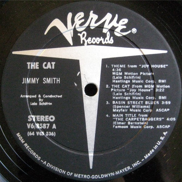 The Incredible Jimmy Smith* : The Cat (LP, Album, Gat)