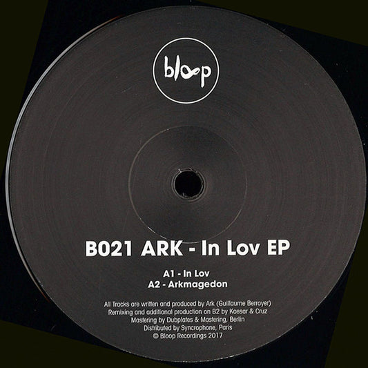 Ark : In Lov EP (12", EP)