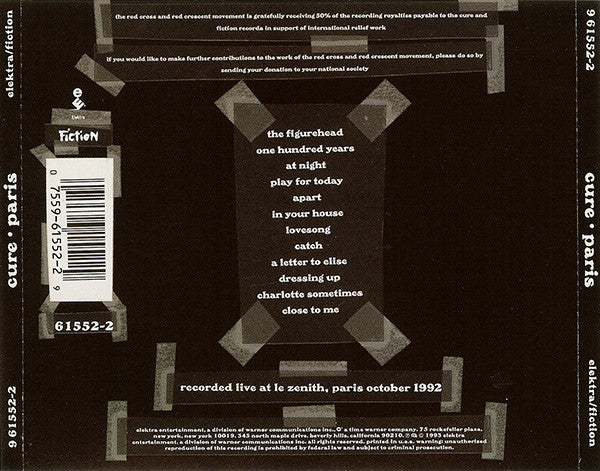 Cure* : Paris (CD, Album, SRC)