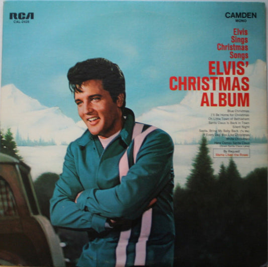 Elvis Presley : Elvis' Christmas Album (LP, Album, Mono, Ind)