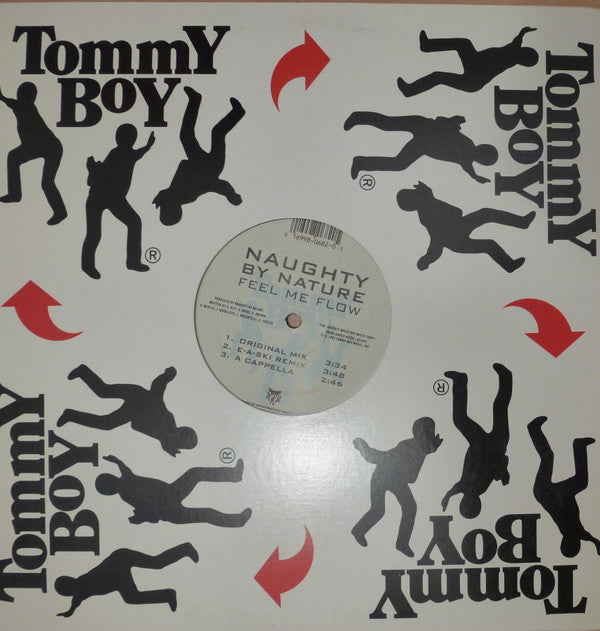 Naughty By Nature : Feel Me Flow / Hang Out And Hustle (12", RE)