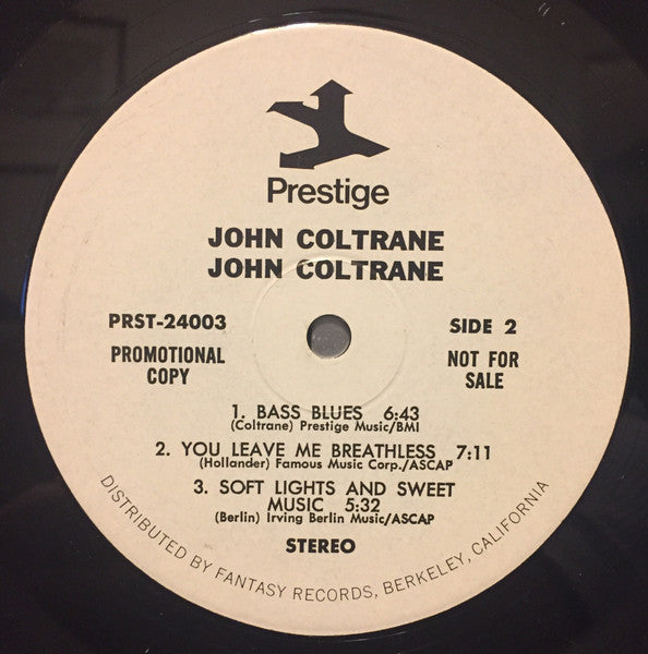 John Coltrane : John Coltrane (2xLP, Comp, Promo, RM, Hol)