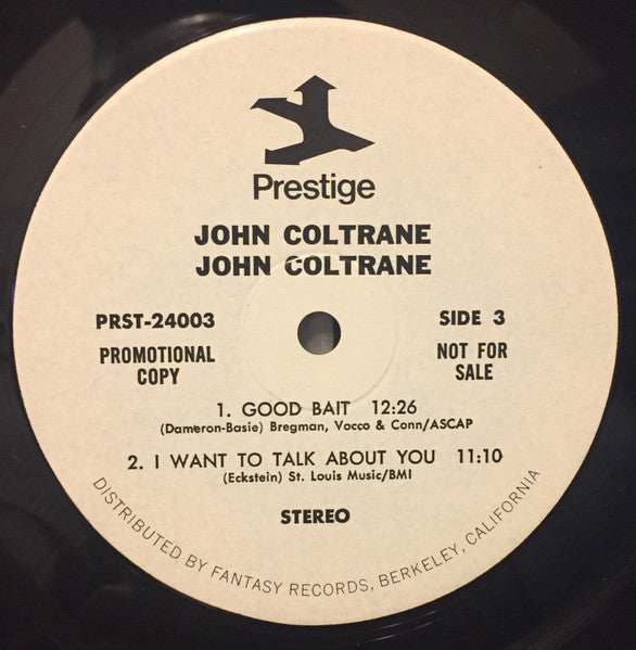 John Coltrane : John Coltrane (2xLP, Comp, Promo, RM, Hol)