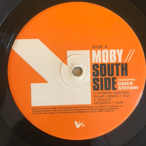 Moby Featuring Gwen Stefani : South Side (12")