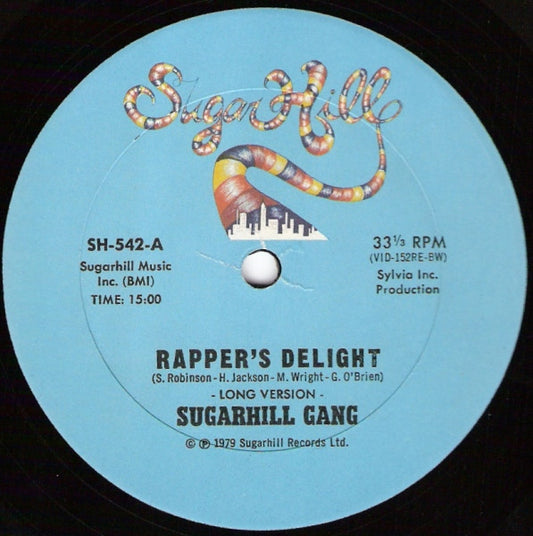 Sugarhill Gang : Rapper's Delight (12", Single)