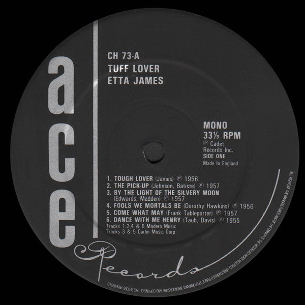 Etta James : Tuff Lover (LP, Comp, Mono)