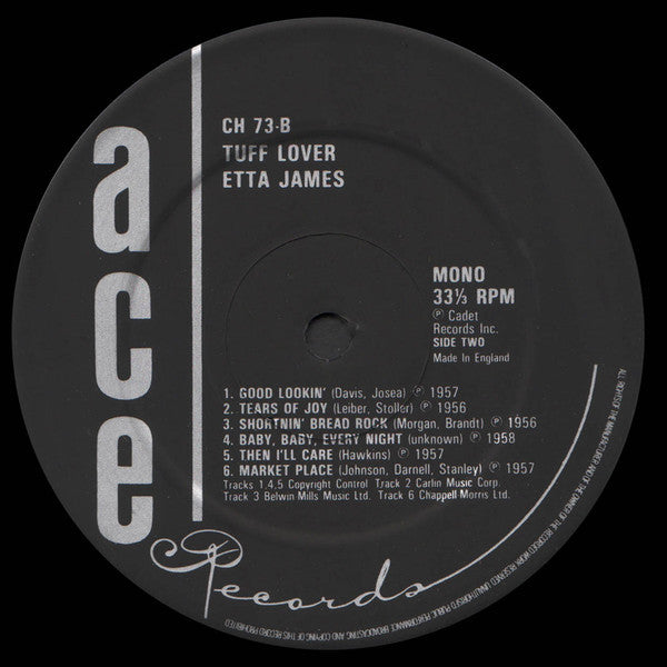 Etta James : Tuff Lover (LP, Comp, Mono)