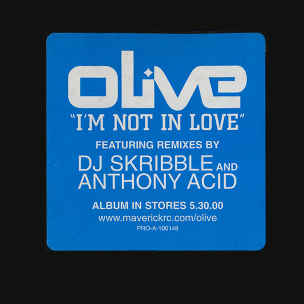 Olive : I'm Not In Love (12", Promo)