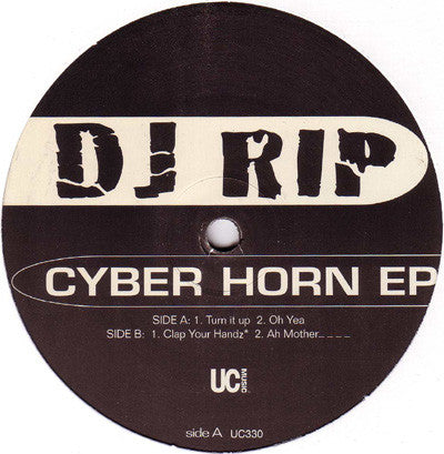 DJ Rip : Cyber Horn EP (12", EP)