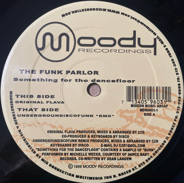 The Funk Parlor : Something For The Dancefloor (12")