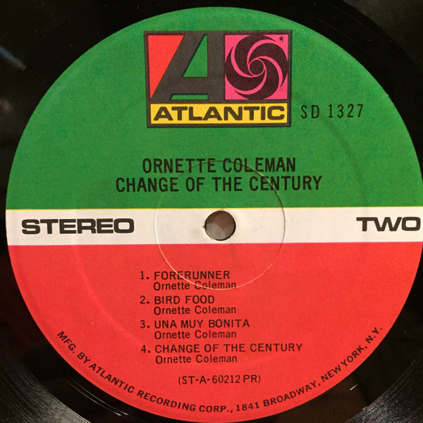 Ornette Coleman : Change Of The Century (LP, Album, RE, PR )