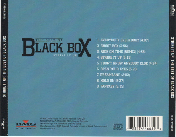 Black Box : Strike It Up: The Best Of Black Box (CD, Comp)