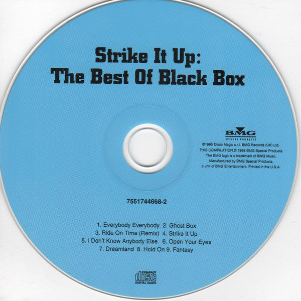 Black Box : Strike It Up: The Best Of Black Box (CD, Comp)
