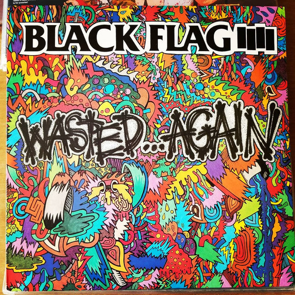Black Flag : Wasted Again (LP, Comp, RE)