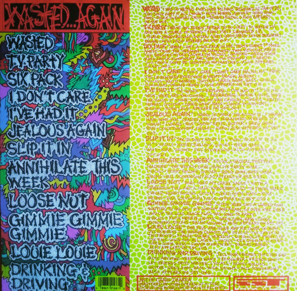 Black Flag : Wasted Again (LP, Comp, RE)
