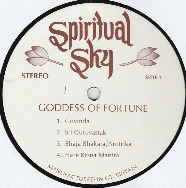 Goddess Of Fortune : Goddess Of Fortune (LP, Album, M/Print)