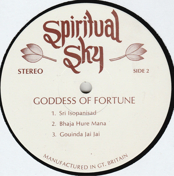 Goddess Of Fortune : Goddess Of Fortune (LP, Album, M/Print)