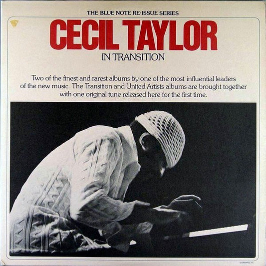 Cecil Taylor : In Transition (2xLP, Comp, Gat)