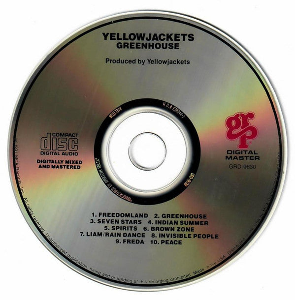Yellowjackets : Greenhouse (CD, Album)