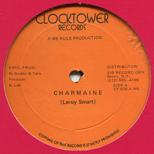 Leroy Smart : Charmaine / Let's Rock (12", Single)
