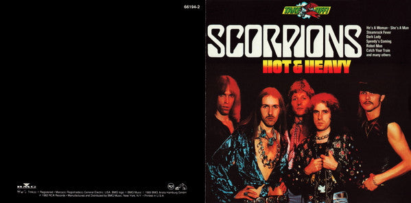 Scorpions : Hot & Heavy (CD, Comp, RM)
