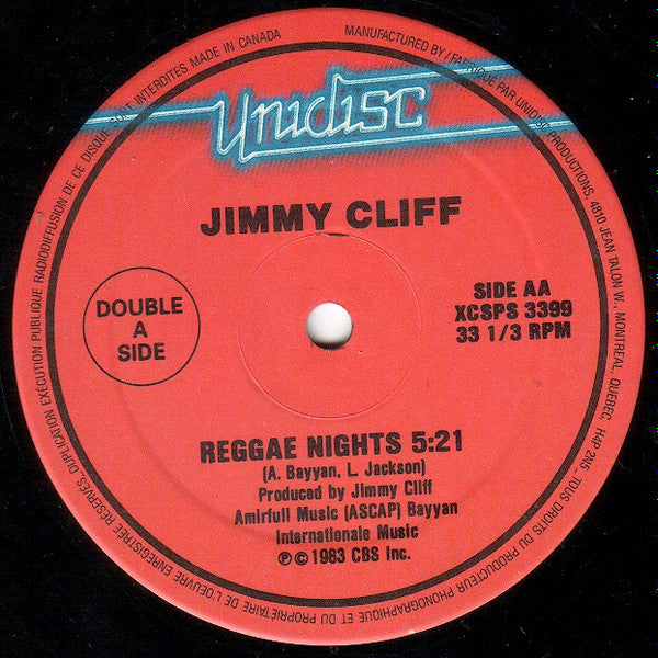 Third World / Jimmy Cliff : Try Jah Love / Reggae Night (12")