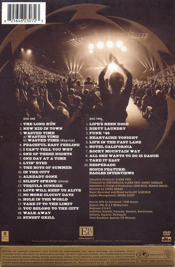 Eagles : Farewell 1 Tour - Live From Melbourne (2xDVD-V, Multichannel, PAL, 16:)