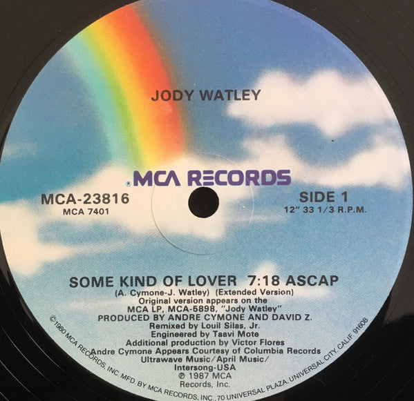 Jody Watley : Some Kind Of Lover (12", Maxi)