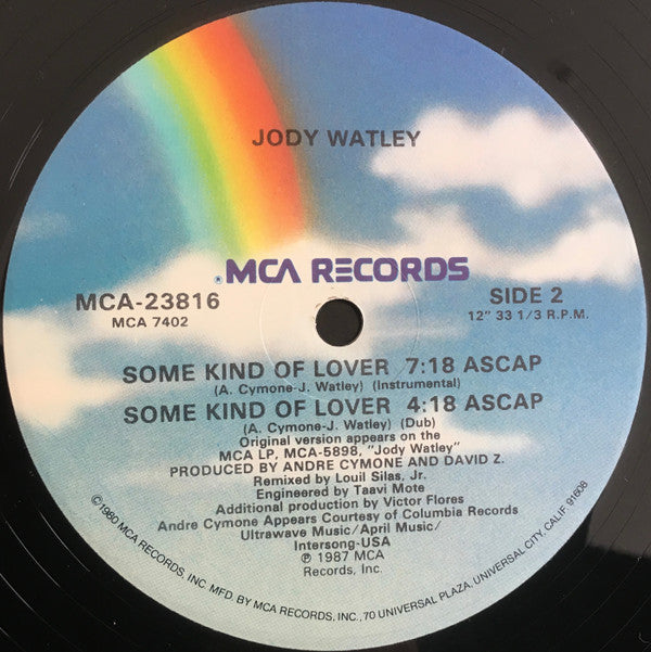 Jody Watley : Some Kind Of Lover (12", Maxi)