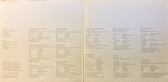 James Taylor (2) : James Taylor's Greatest Hits (LP, Comp, Gol)