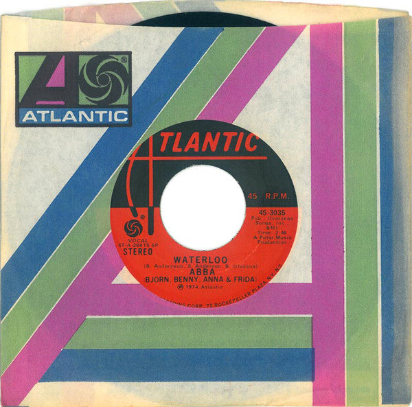 ABBA, Bjorn, Benny, Anna & Frida* : Waterloo (7", Single, Spe)