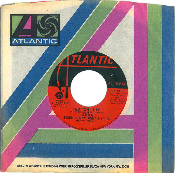 ABBA, Bjorn, Benny, Anna & Frida* : Waterloo (7", Single, Spe)