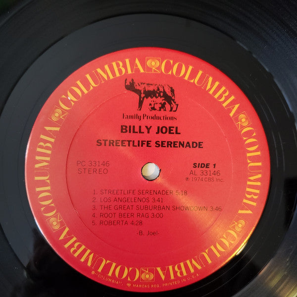 Billy Joel : Streetlife Serenade (LP, Album)