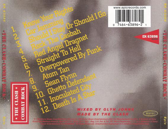 The Clash : Combat Rock (CD, Album, RE, RM, Spr)
