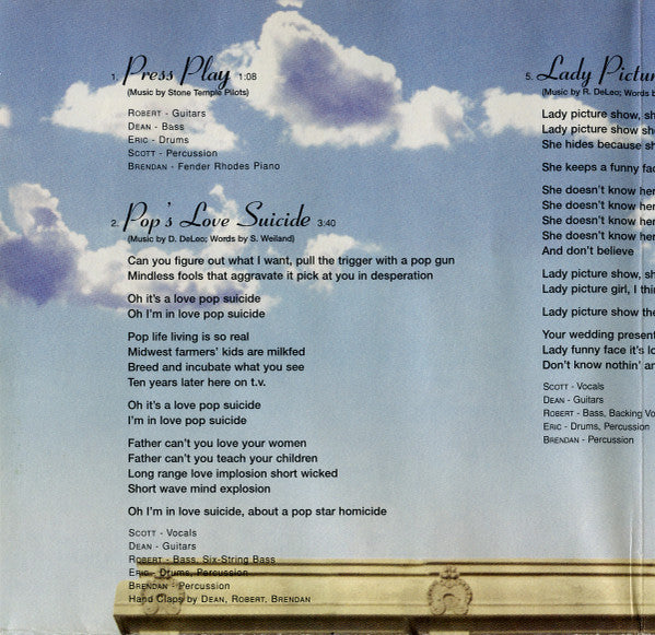 Stone Temple Pilots : Tiny Music... Songs From The Vatican Gift Shop (CD, Album, SRC)