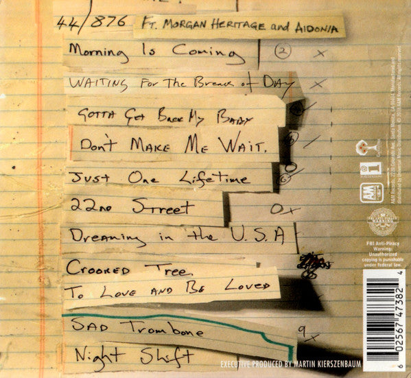 Sting & Shaggy : 44/876 (CD, Album, Dig)