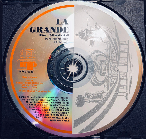 La Grande De Madrid : Para Puerto Rico Y El Mundo (CD, Album)