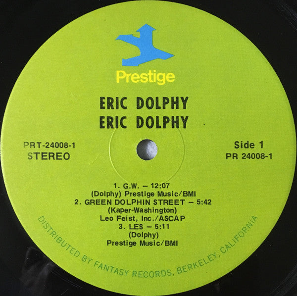 Eric Dolphy : Eric Dolphy (2xLP, Comp, RM, Ind)