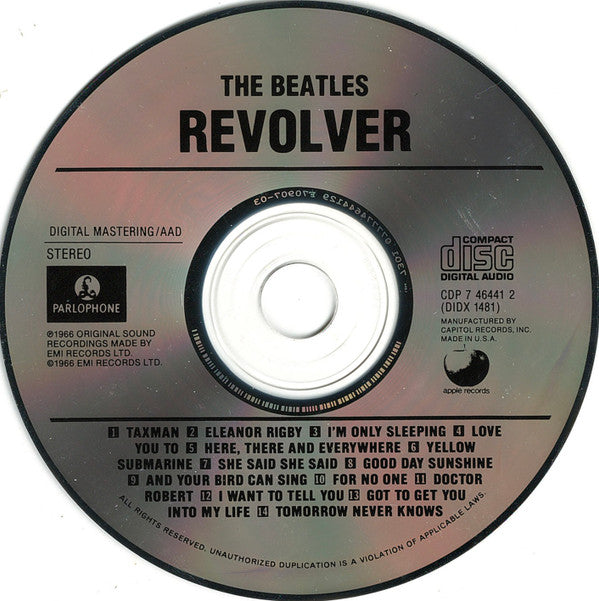 The Beatles : Revolver (CD, Album, RE)