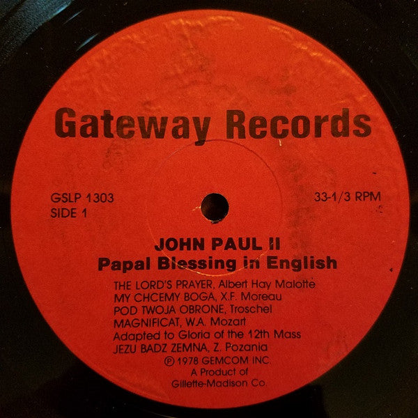 John Paul II* : John Paul II (LP)