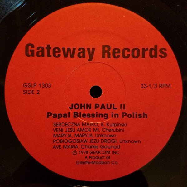 John Paul II* : John Paul II (LP)