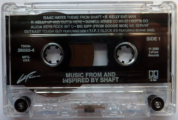 Various : Music From And Inspired By Shaft (Cass, Comp)