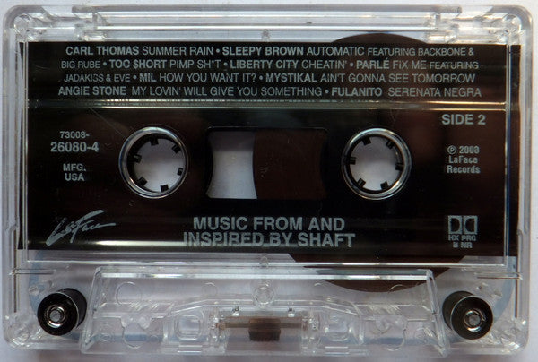Various : Music From And Inspired By Shaft (Cass, Comp)
