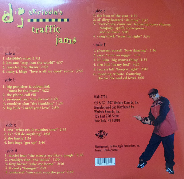 DJ Skribble : DJ Skribble's Traffic Jams (3xLP)