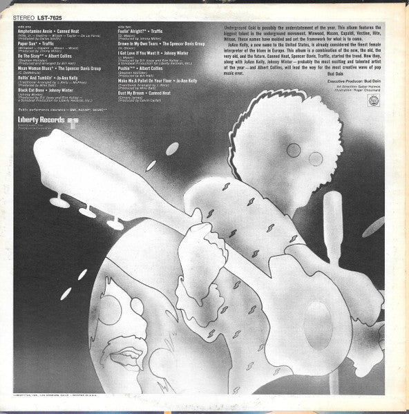 Various : Underground Gold (LP, Comp, RE, RP)