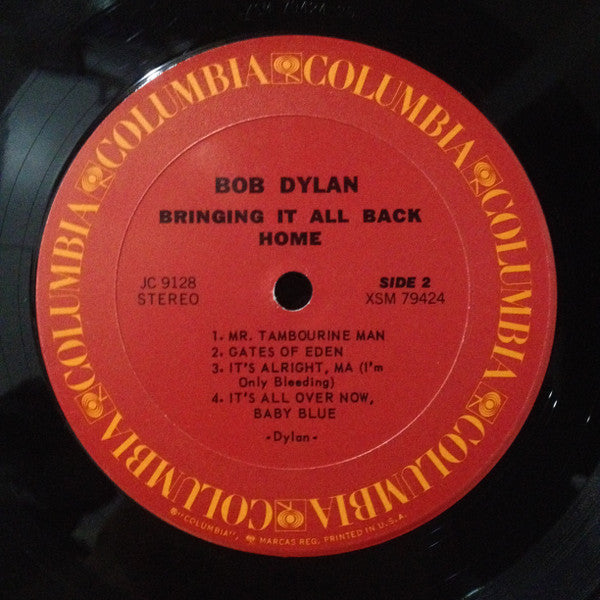 Bob Dylan : Bringing It All Back Home (LP, Album, RE, Ter)