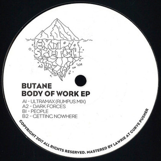 Butane : Body Of Work EP (12", EP)