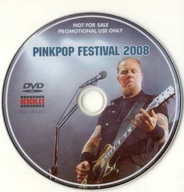 Metallica : Pinkpop Festival 2008                           (DVD-V, Unofficial, NTSC)